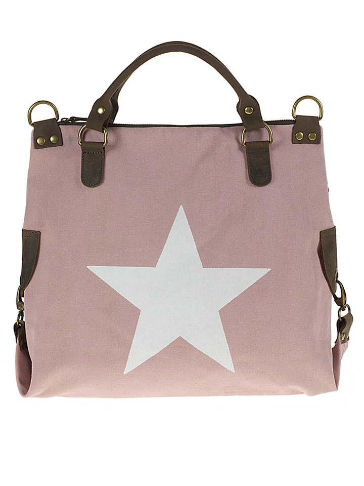 Pitti Bags Henkeltasche Clotilde in Rosa - (B)45 x (H)40 x (T)13 cm